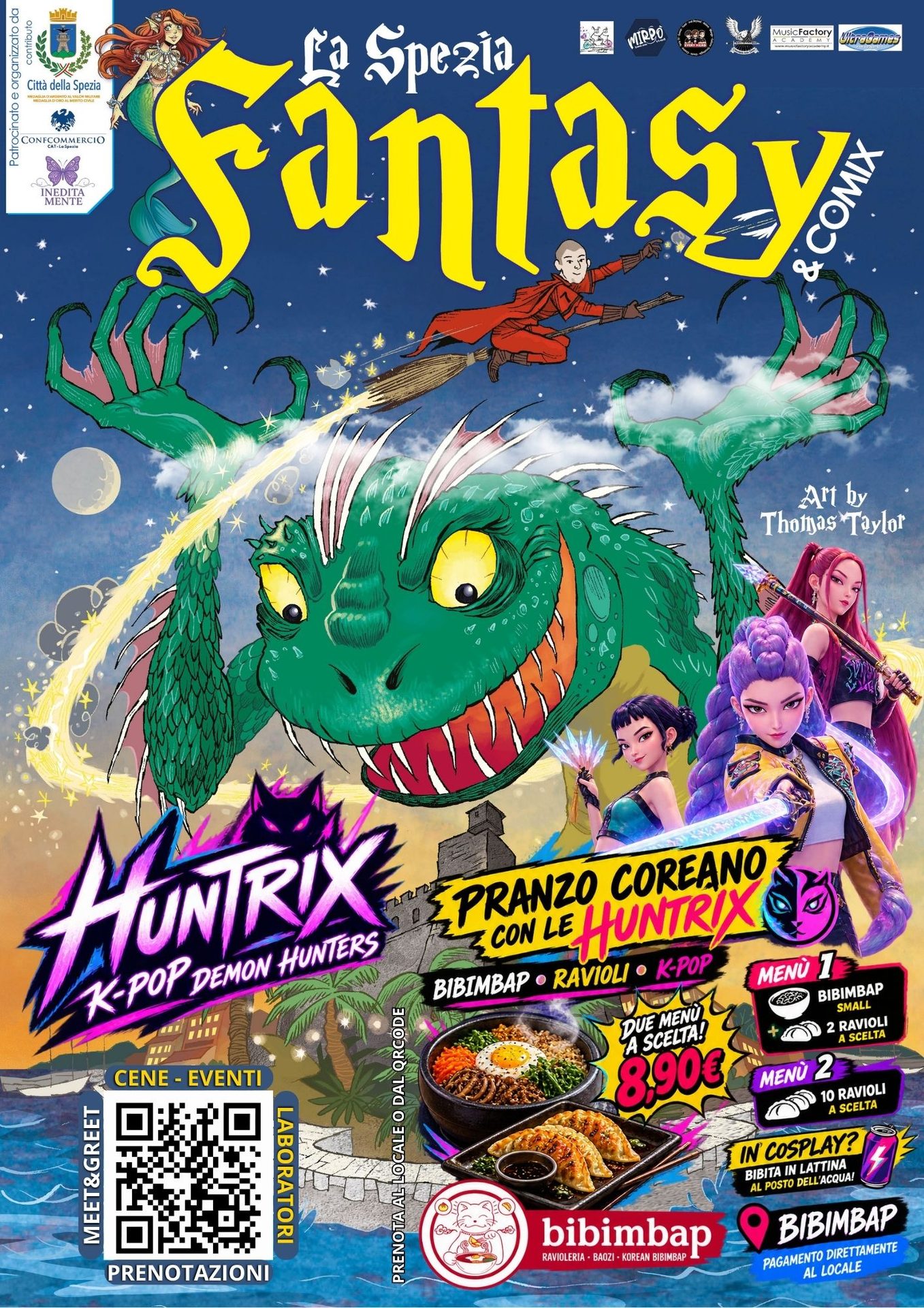 Pranzo koreano con le HUNTRIX K-pop Demon Hunters
