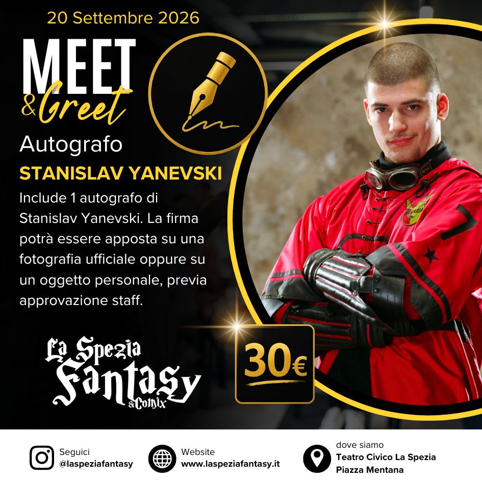 AUTOGRAFO di Stanislav Yanevski (Viktor Krum)