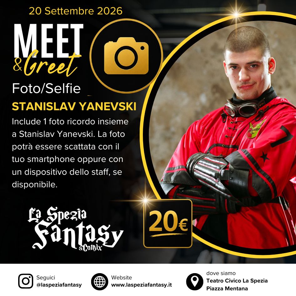 FOTO con Stanislav Yanevski (Viktor Krum)