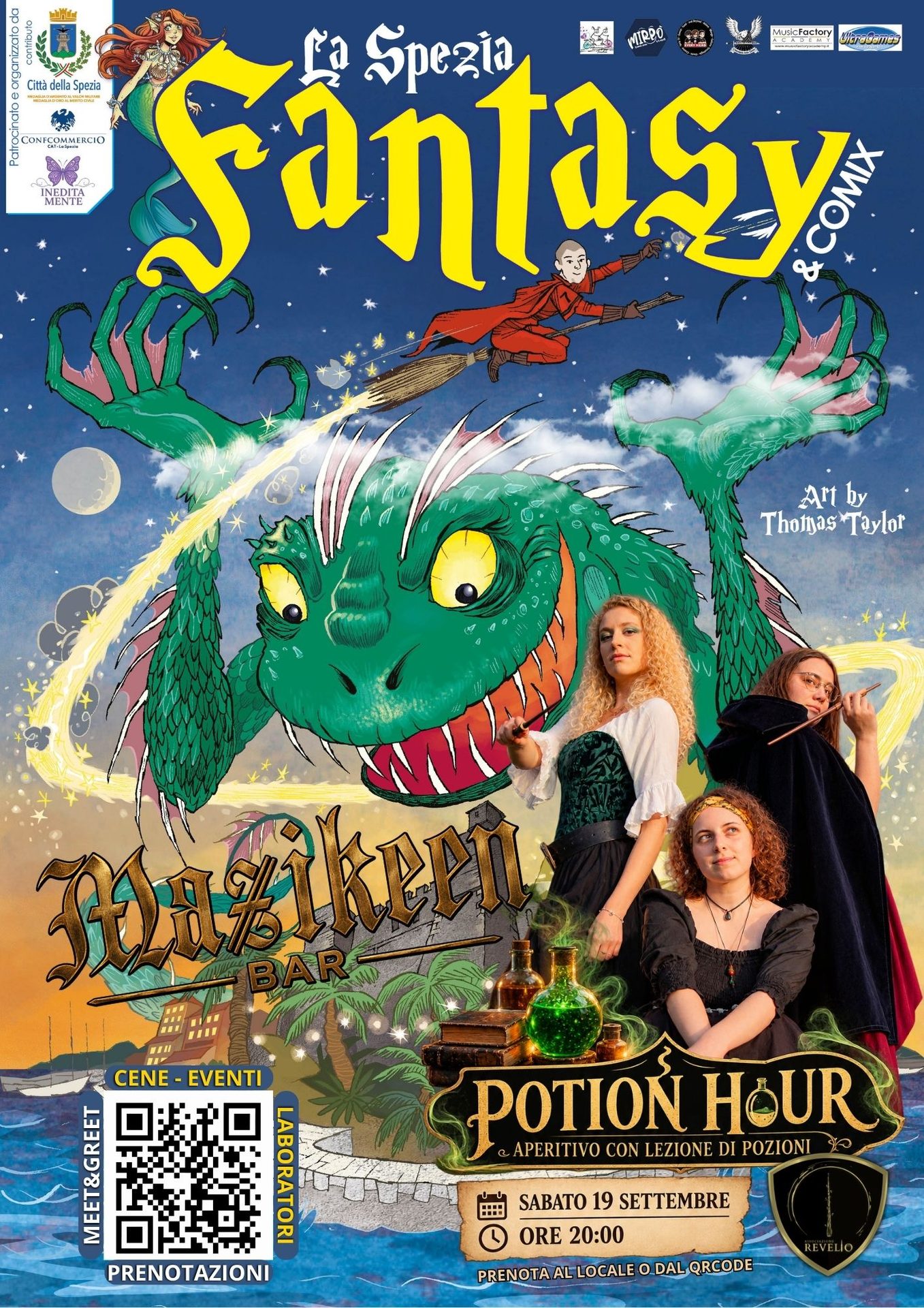 "Potion Hour"  Aperitivo con lezione di pozioni