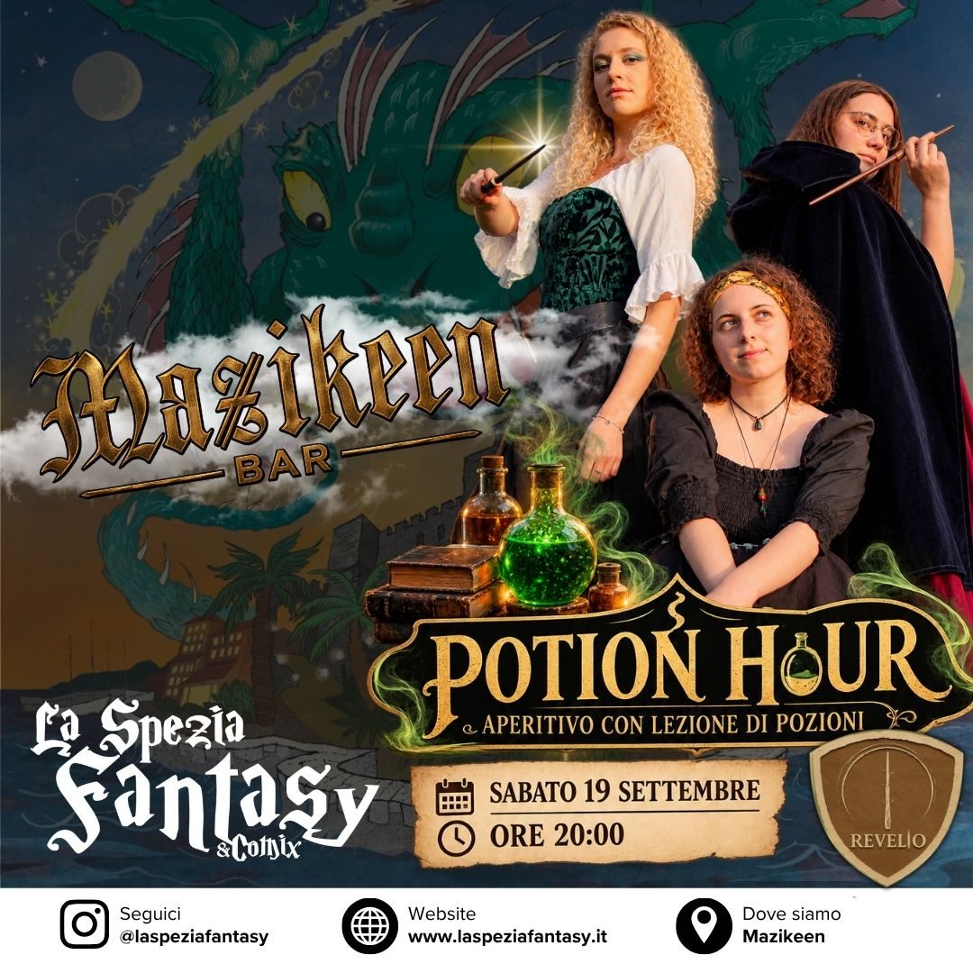 "Potion Hour"  Aperitivo con lezione di pozioni